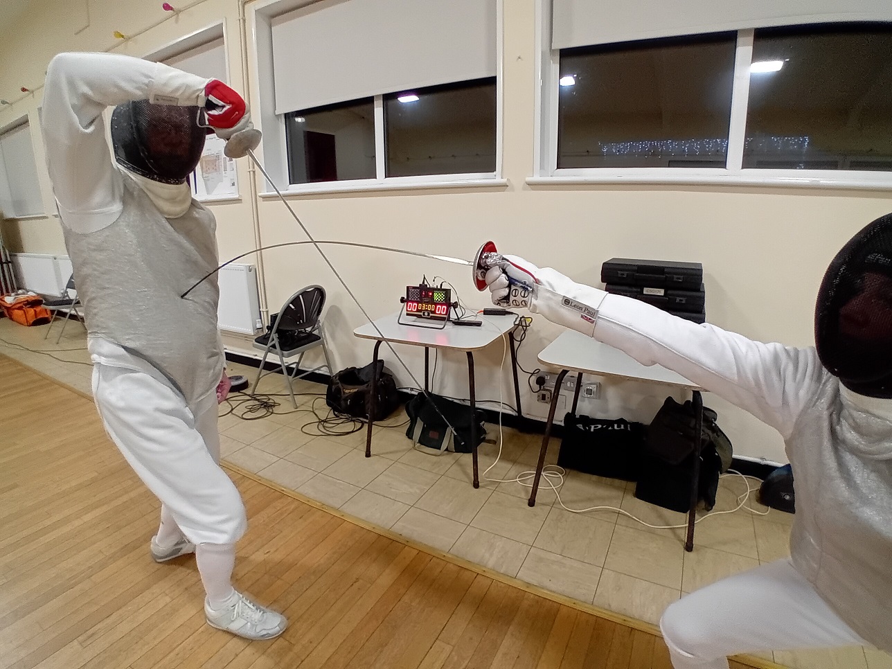Fencing foil